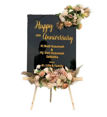 Papan Bunga Akrilik Binjai Hulu