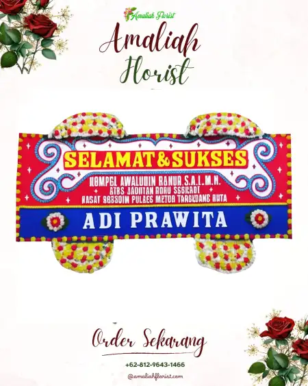 Papan Bunga Ucapan Selamat Binjai Hulu